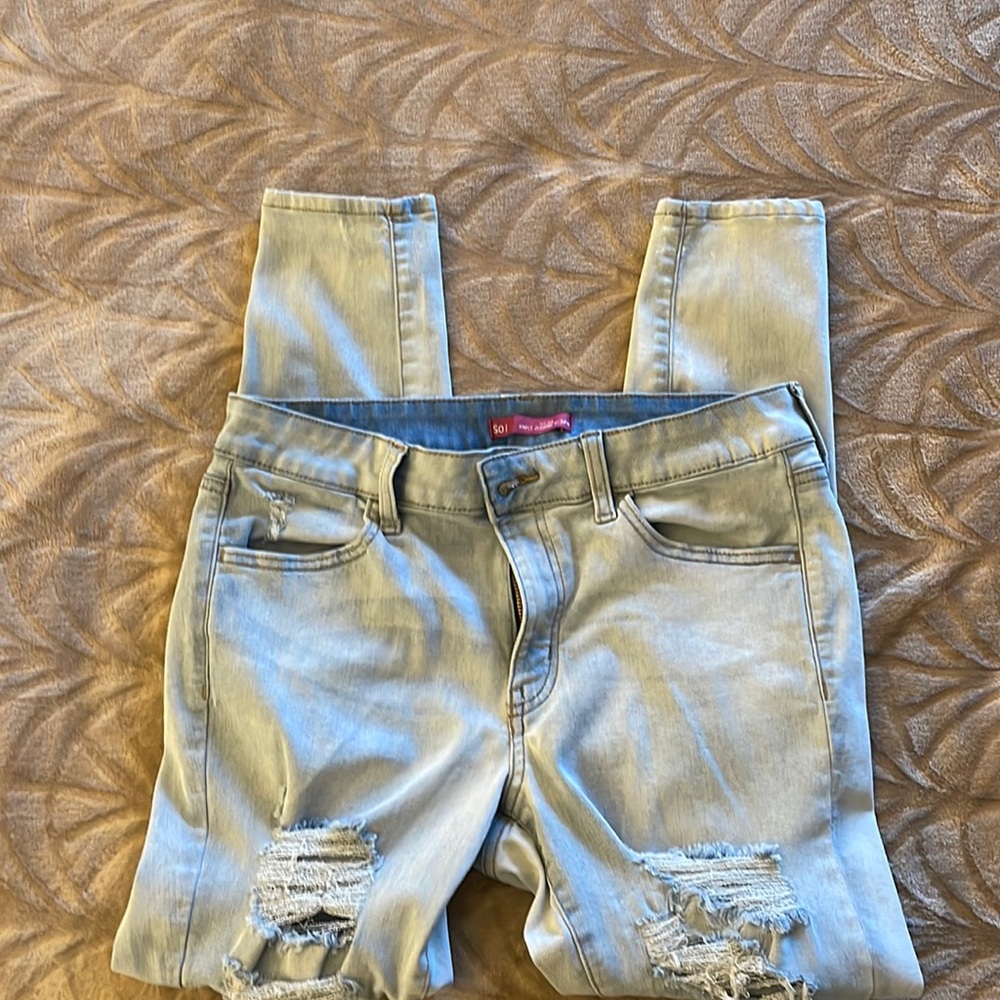 Light blue SO soft and comfy jeans!!